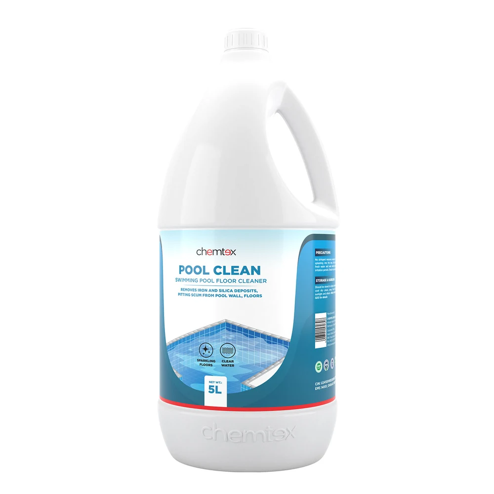 Pool Clean — Swimming Pool Floor Cleaner, 5L Jar