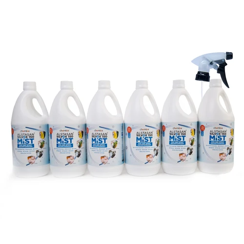 Alstasan Silvox 150 MiST — Disinfectant, 1L (Pack of 6, Trigger Spray)