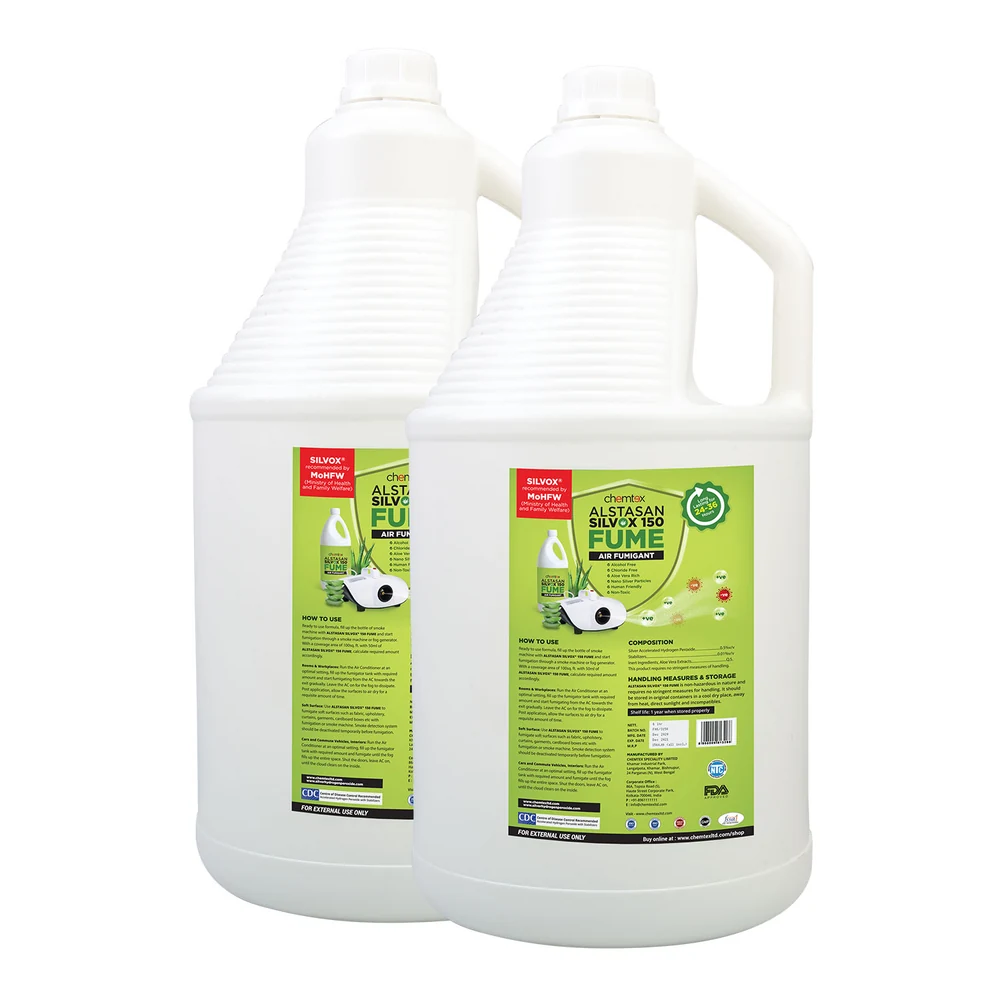 Alstasan Silvox 150 Fume — Indoor Air Sanitizer, 6L (Pack of 2)