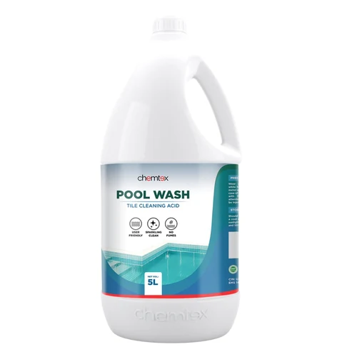 Pool Wash — Swimming Pool Tile Cleaning Acid, 5L Jar